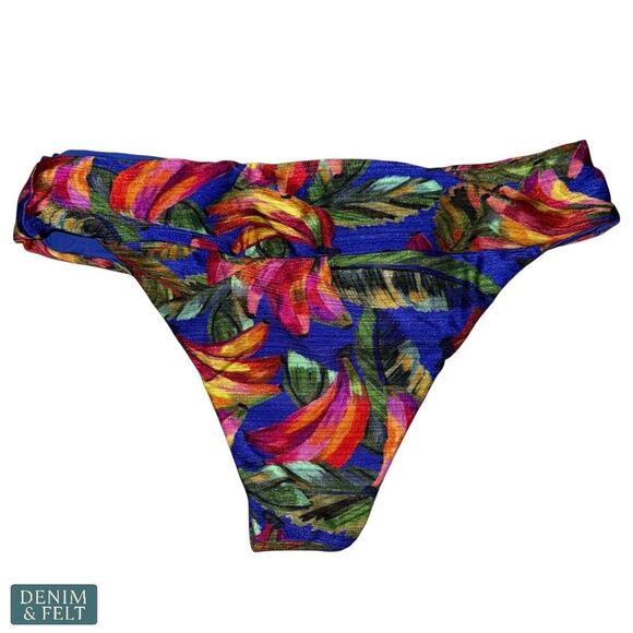 Farm Rio Banana Mix Bikini Set S Top M Bottom Tropical Print Colorful NEW/NWT - Picture 12 of 16